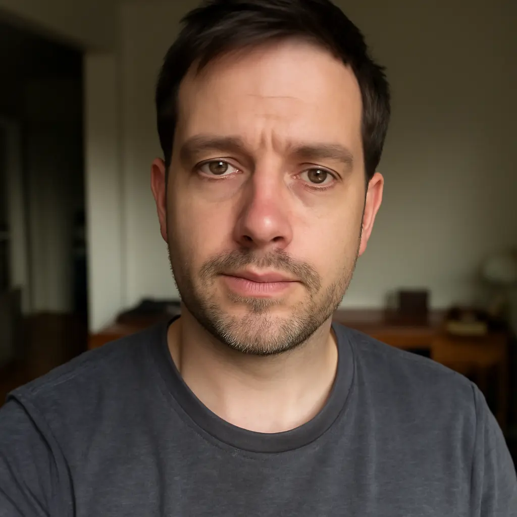 AI-generated fictional portrait